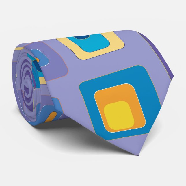 Corbata arte moderno del lazo cubista (Enrollado)