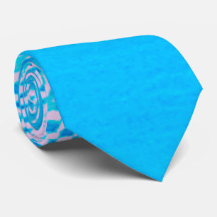 Corbata Arte para Oceans Aqua Tie