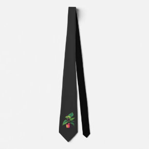 Corbata Arte Pop de Planta en Maceta Vibrante