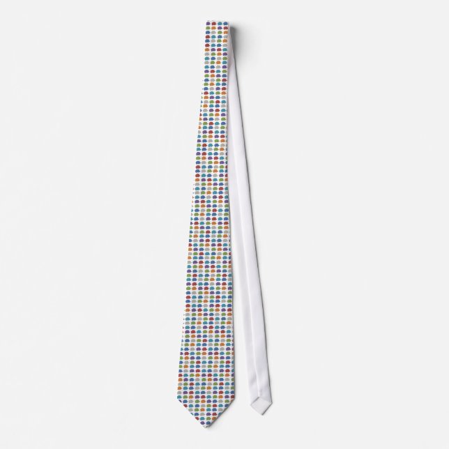 Corbata Arte pop del erizo (Anverso)