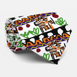 Corbata Arte trasero de león