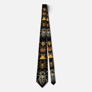 Corbata Artista Vintage Ernst Haeckel Arañas