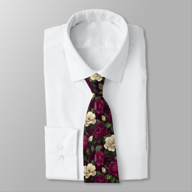 Corbata Artistic Dad Gifts Gardenias Floral (Atado)