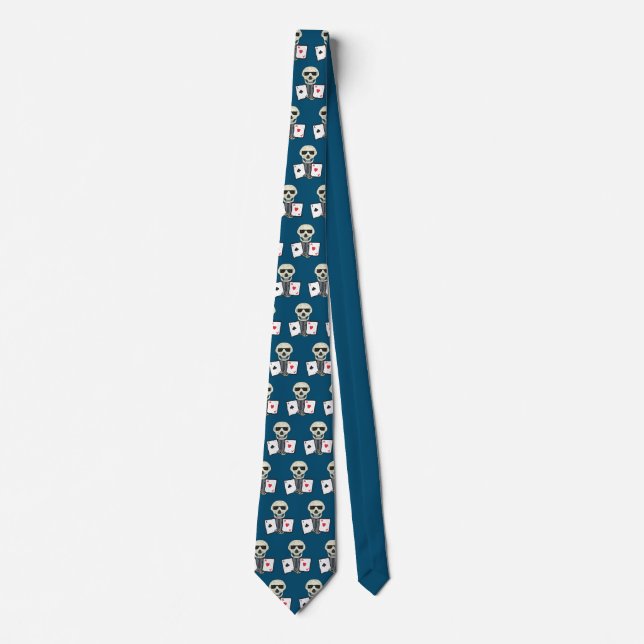 Corbata Ases del jugador de póquer (Anverso)