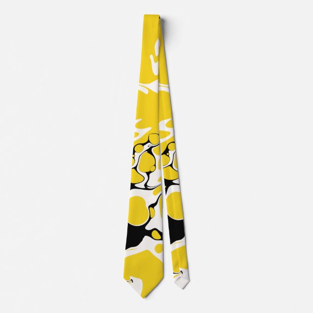 Corbata Asher - Abstracción licuable (Anverso)