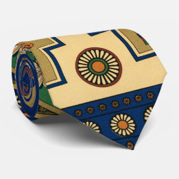 Corbata asiática de cuello retro