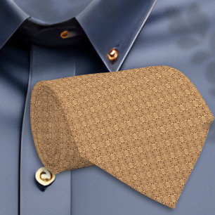 Corbata Aspen Golden Look Mesh Tie
