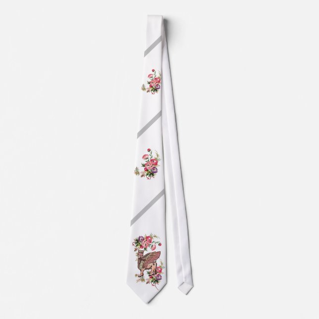 Corbata Assyrian Lamassu Garden Neck Tie (Anverso)