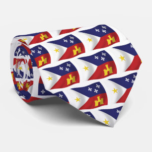 Corbata Ataque con bandera de Acadiana