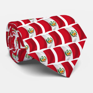 Corbata Ataque con bandera de Perú
