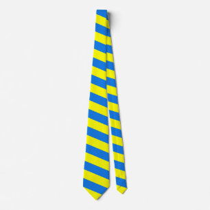 Corbata Ataque con bandera llana de Ucrania