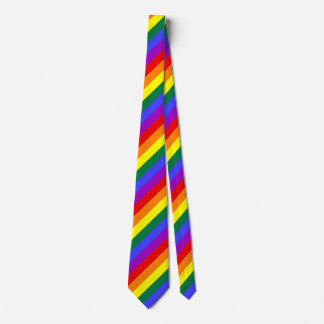 Corbata Ataque con la bandera del orgullo LGBT