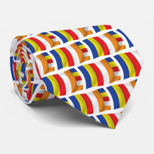 Corbata Ataque de bandera de la religión budista