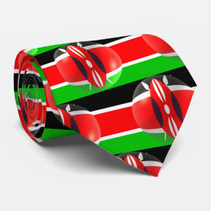Corbata Ataque de bandera keniana
