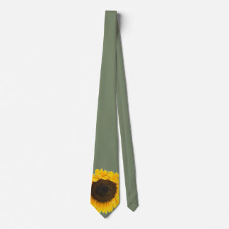 Corbata Ataque de Boda de girasol verde de Apple