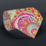 Corbata Ataque de Boda de la Paisley de color amarillo ros<br><div class="desc">Naranja de coral azul rosa amarillo y verde Mehndi indio Paisley Vintage Peacock Wedding Party Ataque para los muchachos. Padre de la Novia, Padre de Groom, Groomsman, Mejor Hombre y Groom. Naranja de coral de frambuesa rosa y diseño Boda de paisley retro amarillo. Vintage Inspiración Paisley Estética Mehndi Indian Paisley...</div>