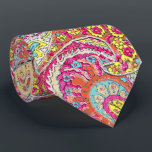 Corbata Ataque de Boda de la Paisley de color amarillo ros<br><div class="desc">Naranja de coral azul rosa amarillo y verde Mehndi indio Paisley Vintage Peacock Wedding Party Ataque para los muchachos. Padre de la Novia, Padre de Groom, Groomsman, Mejor Hombre y Groom. Naranja de coral de frambuesa rosa y diseño Boda de paisley retro amarillo. Vintage Inspiración Paisley Estética Mehndi Indian Paisley...</div>