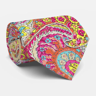 Corbata Ataque de Boda de la Paisley de color amarillo ros