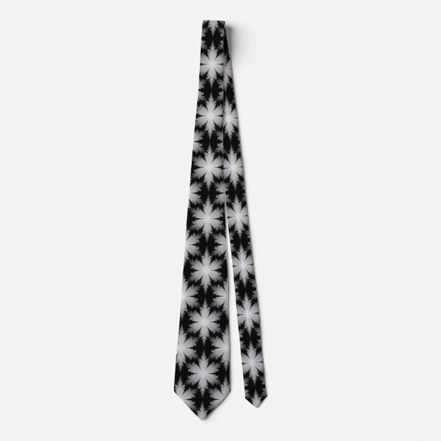 Corbata Ataque de copos de nieve fractal (Anverso)