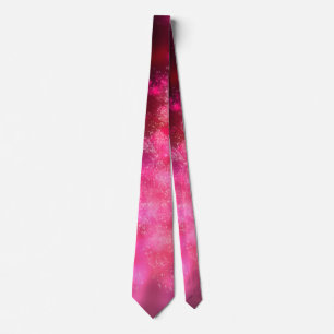Corbata Ataque de cuello con cielo rosa