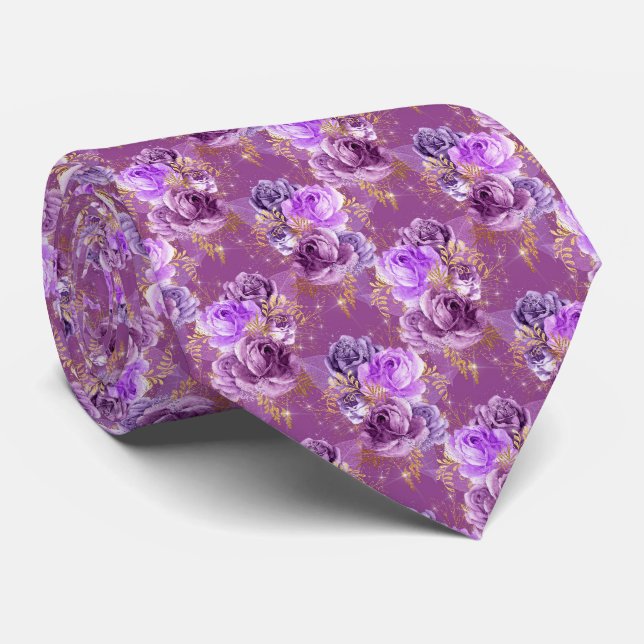 Corbata Ataque de cuello de abeja con burbujas de verano (Enrollado)