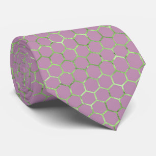Corbata Ataque de cuello de abeja con burbujas de verano