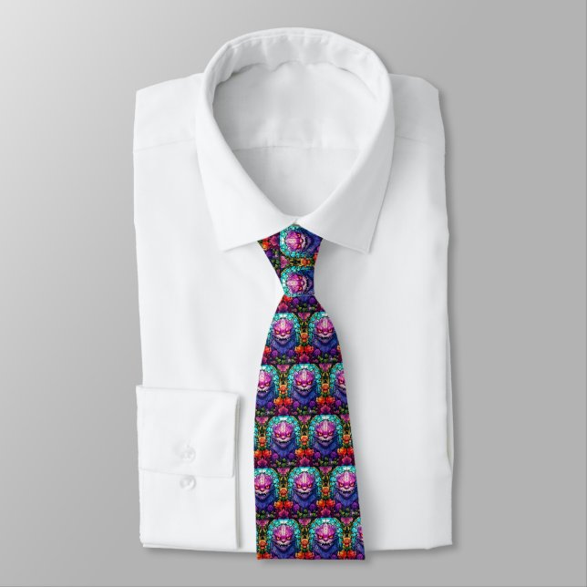 Corbata Ataque de cuello de arte de monstruo (Atado)