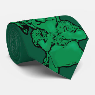Corbata Ataque de cuello de leprechaun de San Patricio