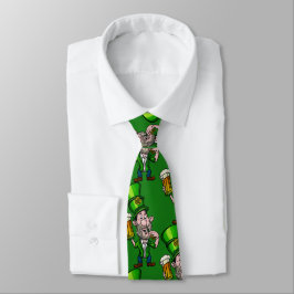 Corbata Ataque de cuello del día de San Patricio