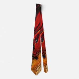 Corbata Ataque de fuego dorado