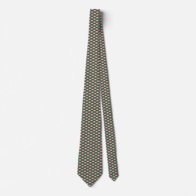 Corbata Ataque de Honeycomb de la bandera de Bulgaria (Anverso)
