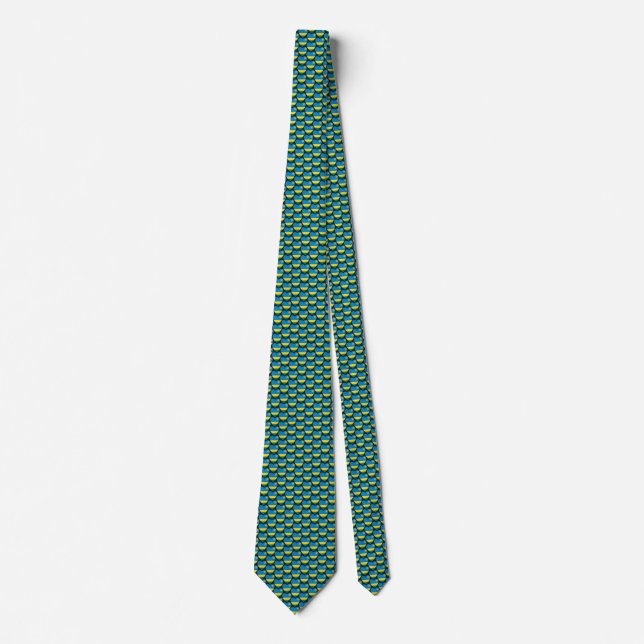 Corbata Ataque de la bandera de Ruanda (Anverso)