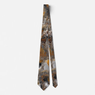 Corbata Ataque de patrón de formación de roca abstracta