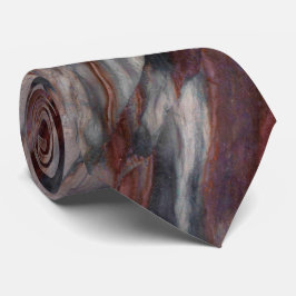 Corbata Ataque de patrón de piedra natural
