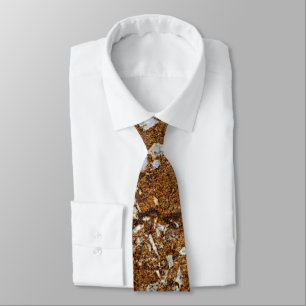 Corbata Ataque de patrón de piedra natural