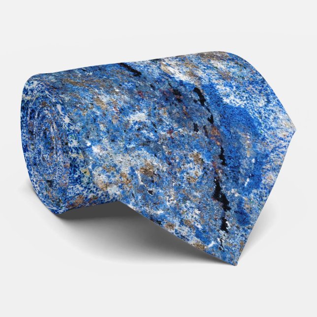 Corbata Ataque de patrón de piedra natural (Enrollado)