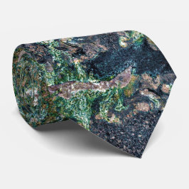 Corbata Ataque de patrón de piedra natural