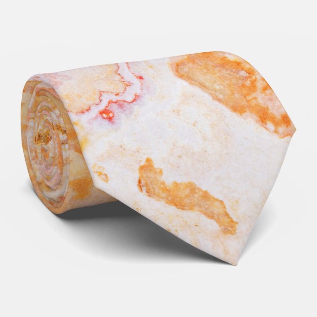 Corbata Ataque de patrón de piedra natural (Enrollado)