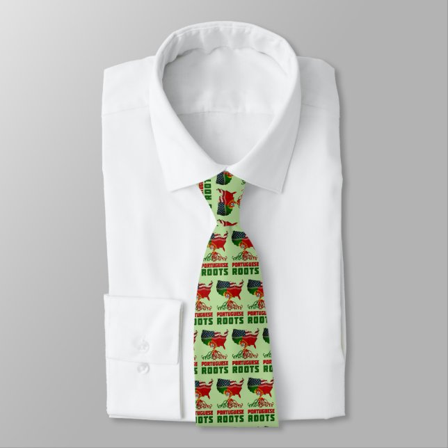 Corbata Ataque de raíces portuguesas norteamericanas (Atado)