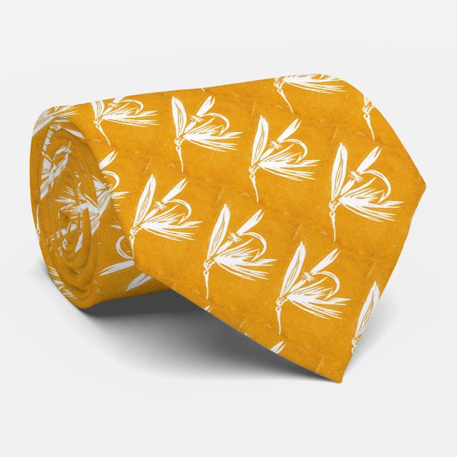 Corbata Ataque de vuelo de trucha "Golden Wet Fly" (Enrollado)