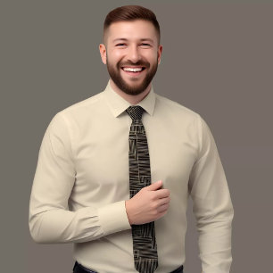 Corbata Ataque elegante de moda