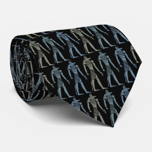 Corbata Ataque negro anubis