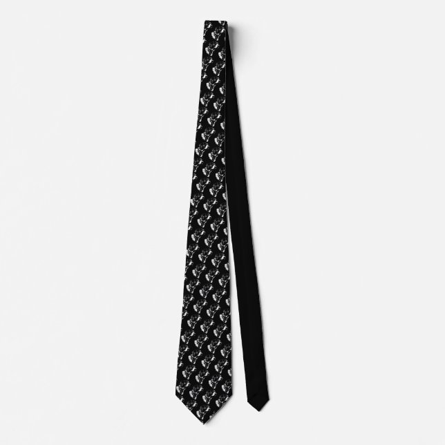 Corbata Ataques de perro punteros Estilizados Perros Lover (Anverso)