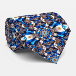 Corbata Atar con el diseño de colores argentinos