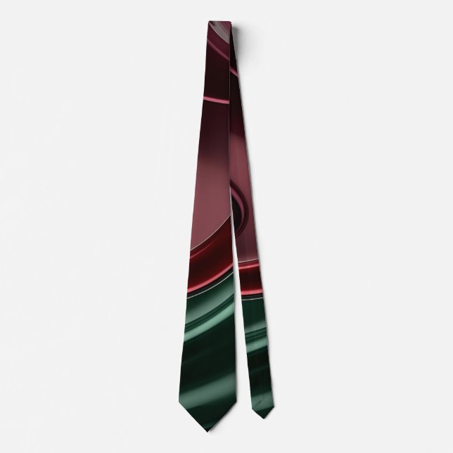 Corbata Atar en gráfico abstracto elegante (Anverso)