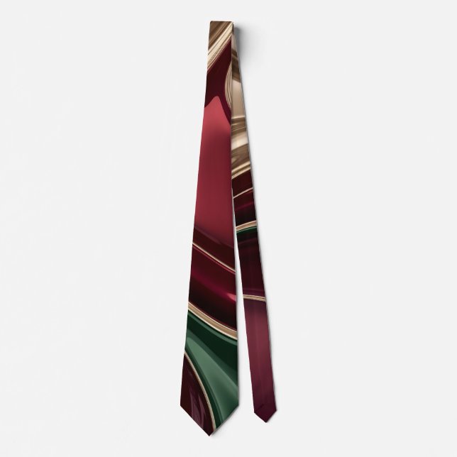 Corbata Atar en gráfico abstracto elegante (Anverso)