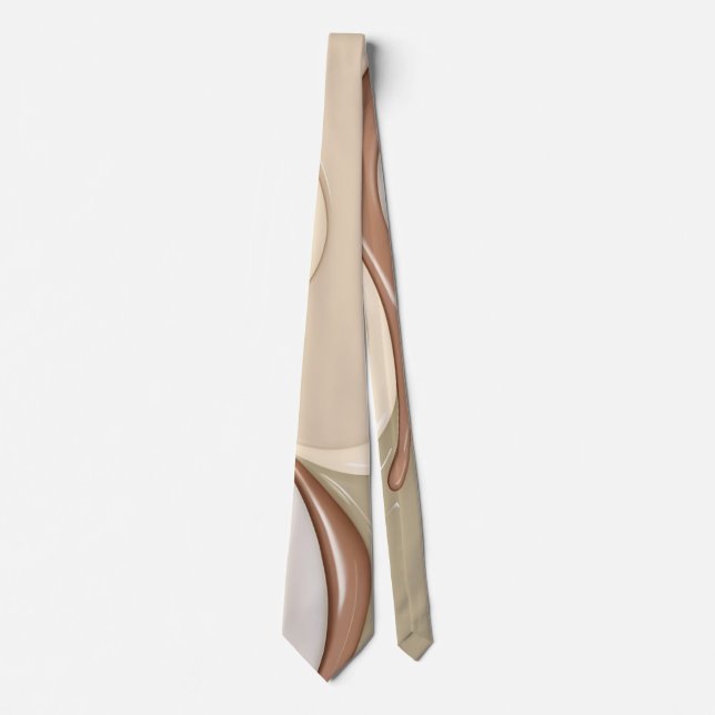 Corbata Atar en un gráfico abstracto elegante (Anverso)