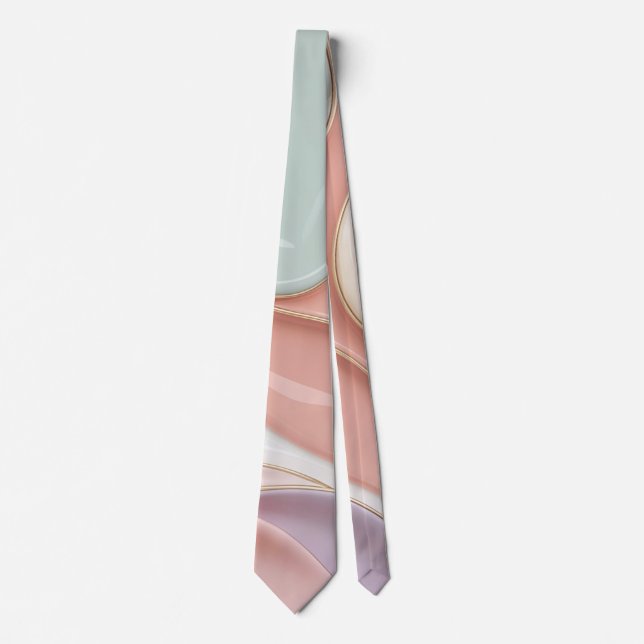 Corbata Atar en un gráfico abstracto elegante (Anverso)