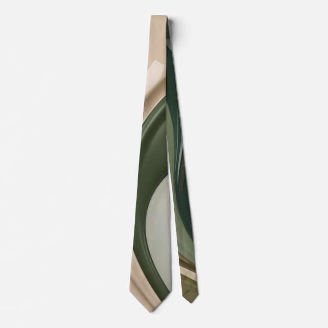 Corbata Atar en un gráfico abstracto elegante (Anverso)