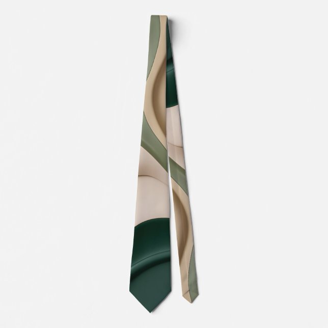Corbata Atar en un gráfico abstracto elegante (Anverso)
